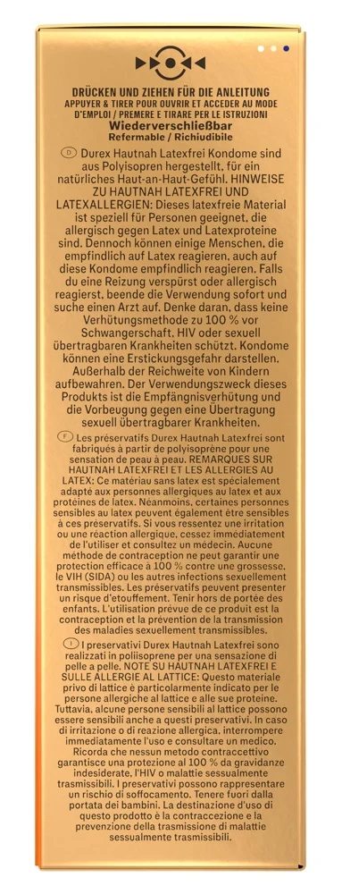 Durex Hautnah Latexfrei kondome