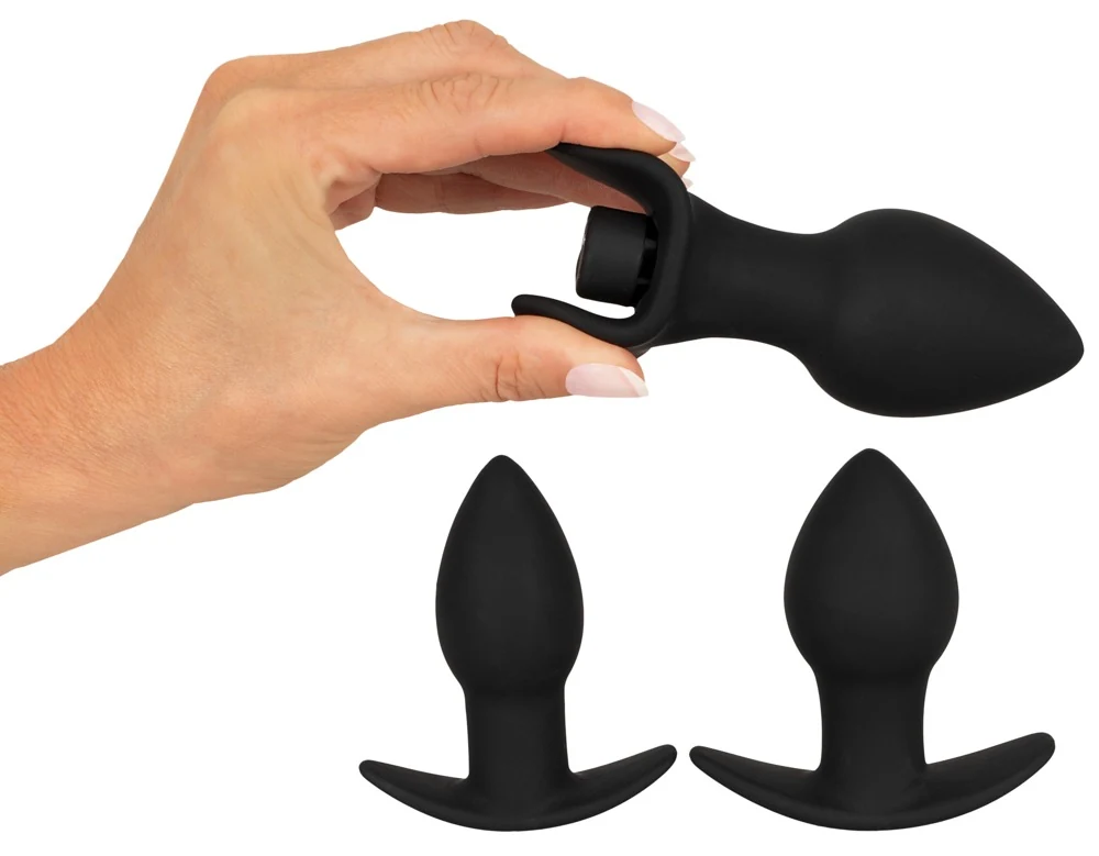 Black Velvets Butt plug set anal toy