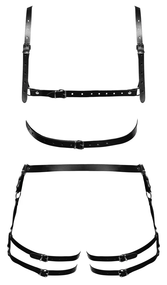 ZADO Harness-Set aus Leder