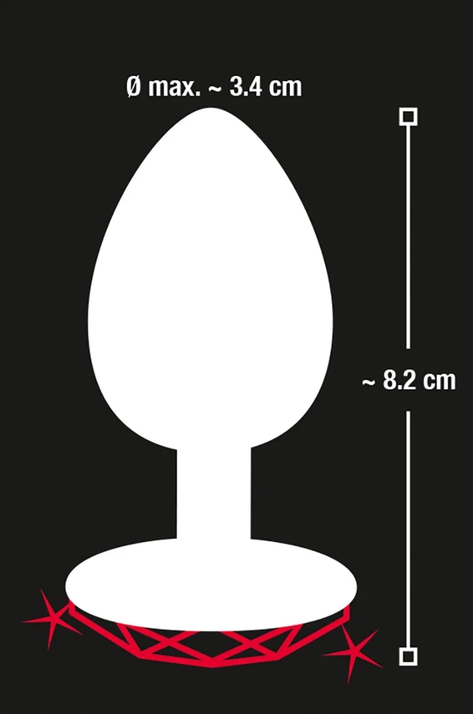 You2Toys Diamond Anal Plug 8,2 cm toy