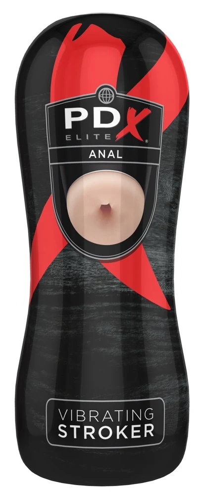 PDX Elite Anal Vibrating Stroker masturbator