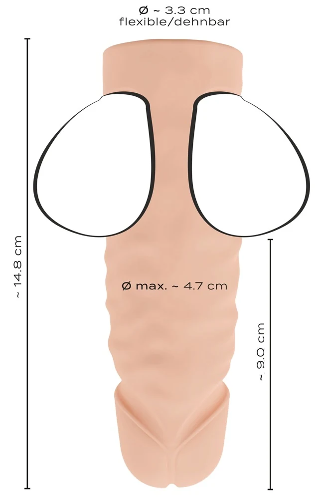 Realistixxx Ball Stretcher penishülle