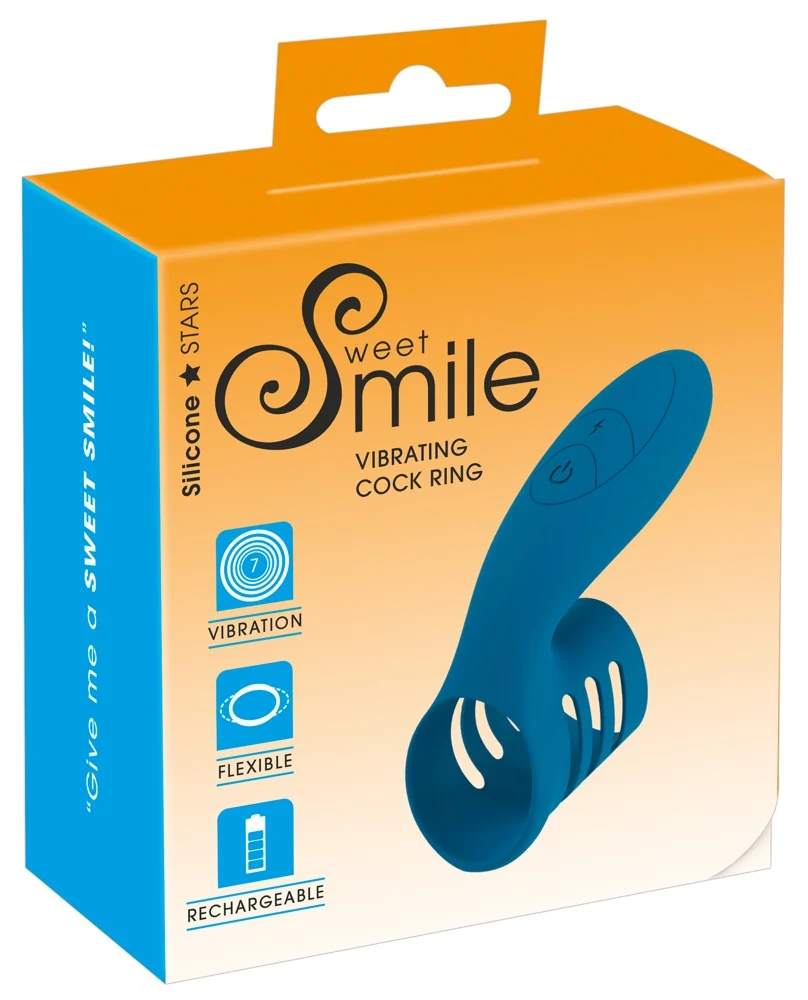 Sweet Smile Vibrating Cock Ring penisring