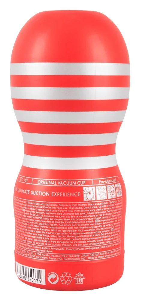 TENGA Original Vacuum Cup masturbator