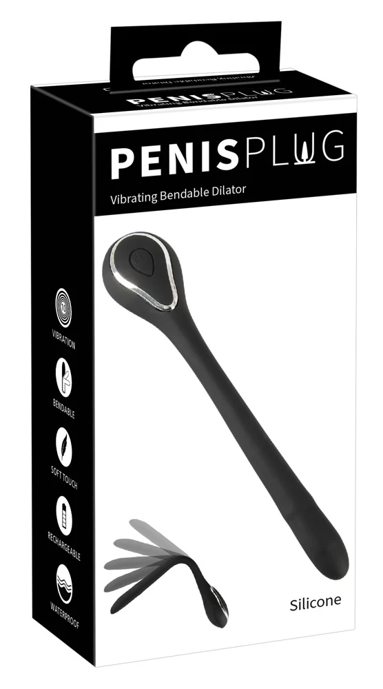 Penisplug Vibrating Bendable Dilator harnröhrenstimulation