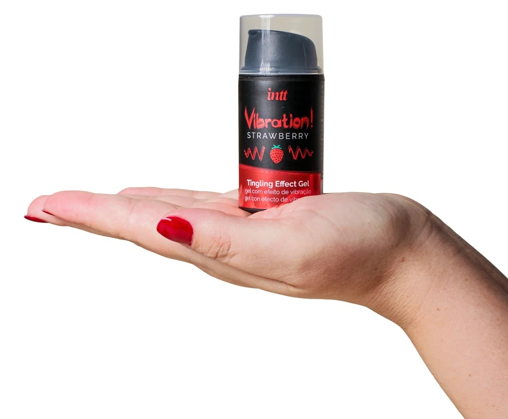 intt Vibration! Strawberry stimulierende gele sprays