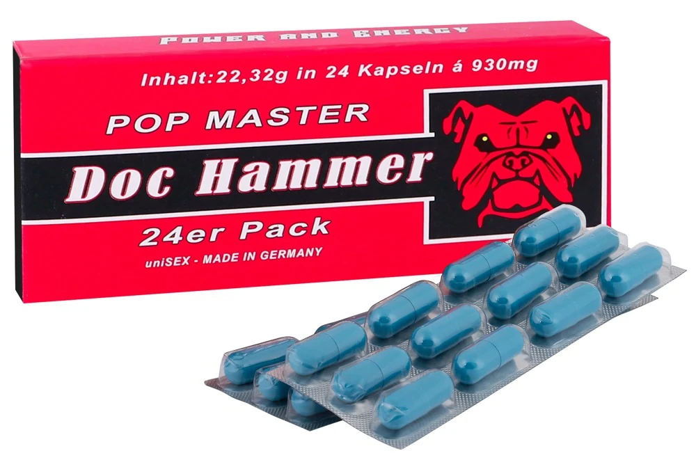 Doc Hammer Pop-Master nahrungsergänzungsmittel