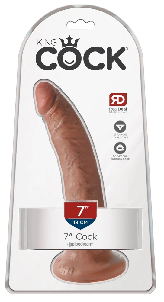 King Cock 7“ 20,5 cm dildo