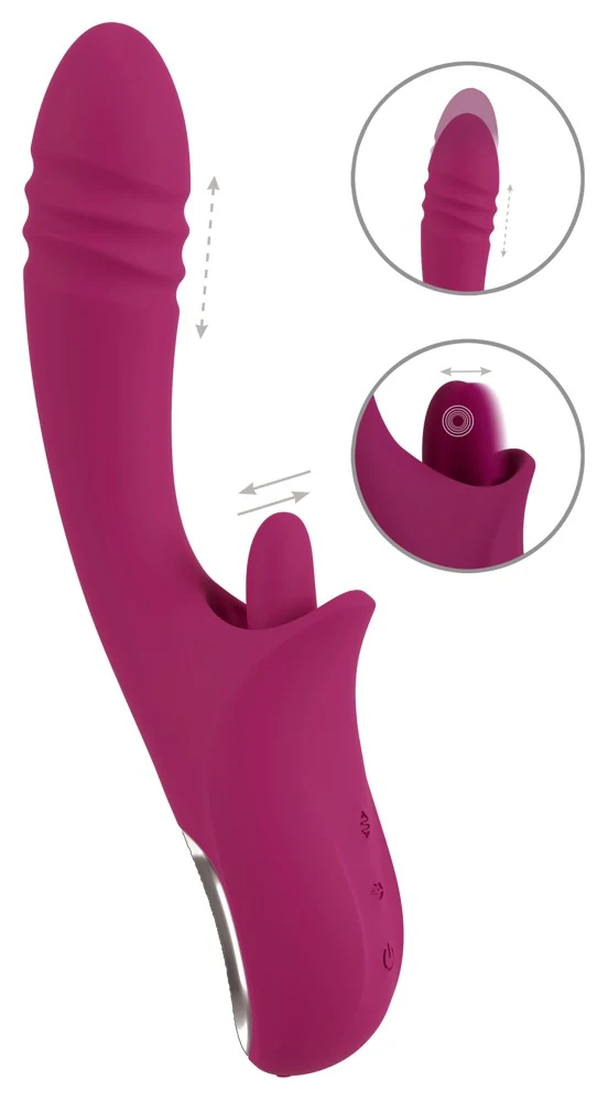 JAVIDA Licking Thrusting Vibrator