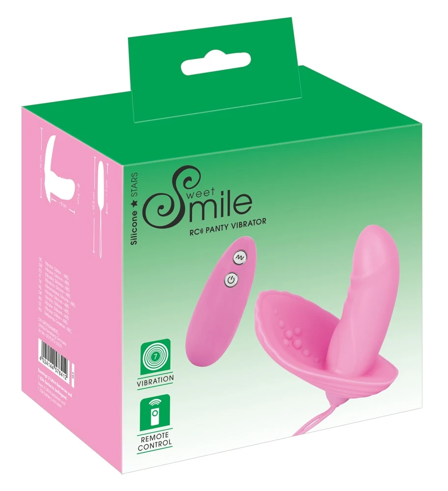 Sweet Smile RC Panty Vibrator 7,5 cm