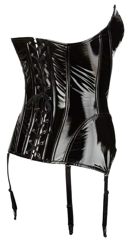 Black Level Corsage aus Lack