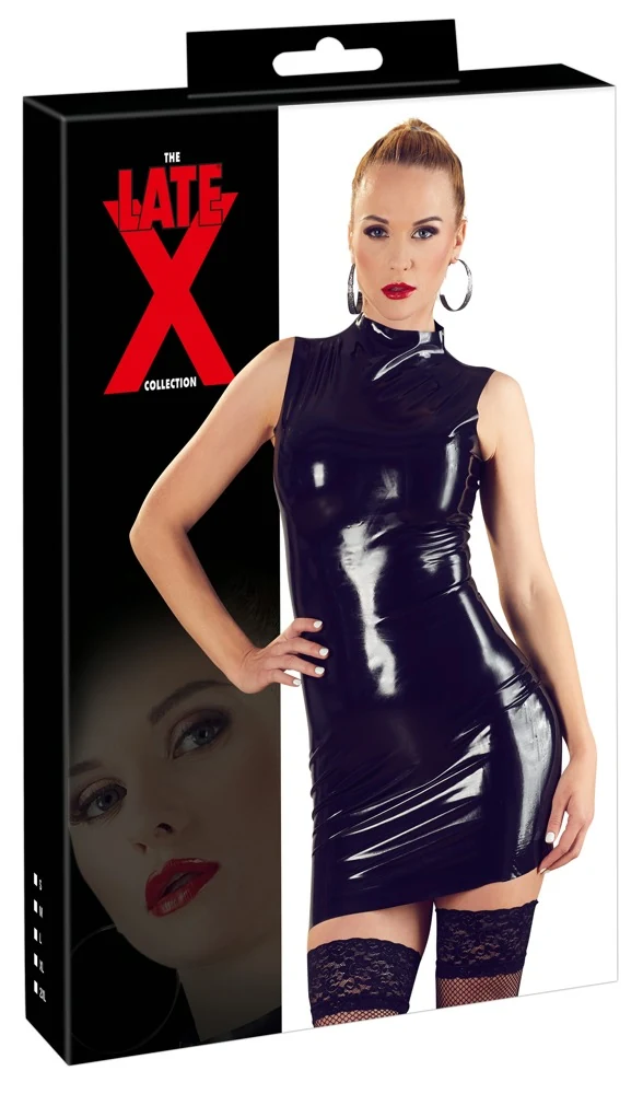 Late X Kleid aus Latex
