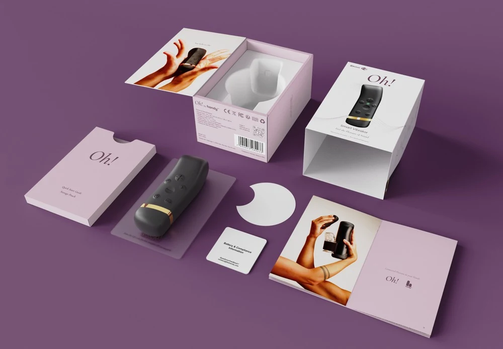 The Handy Oh! Smart Vibrator 11,5 cm