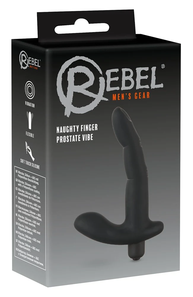 Rebel Naughty Finger Prostate Vibe 13,8 cm vibrator