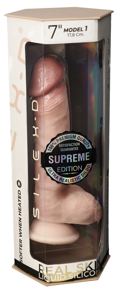 SILEXD Model 1 Premium Real Skin 17,8 cm dildo