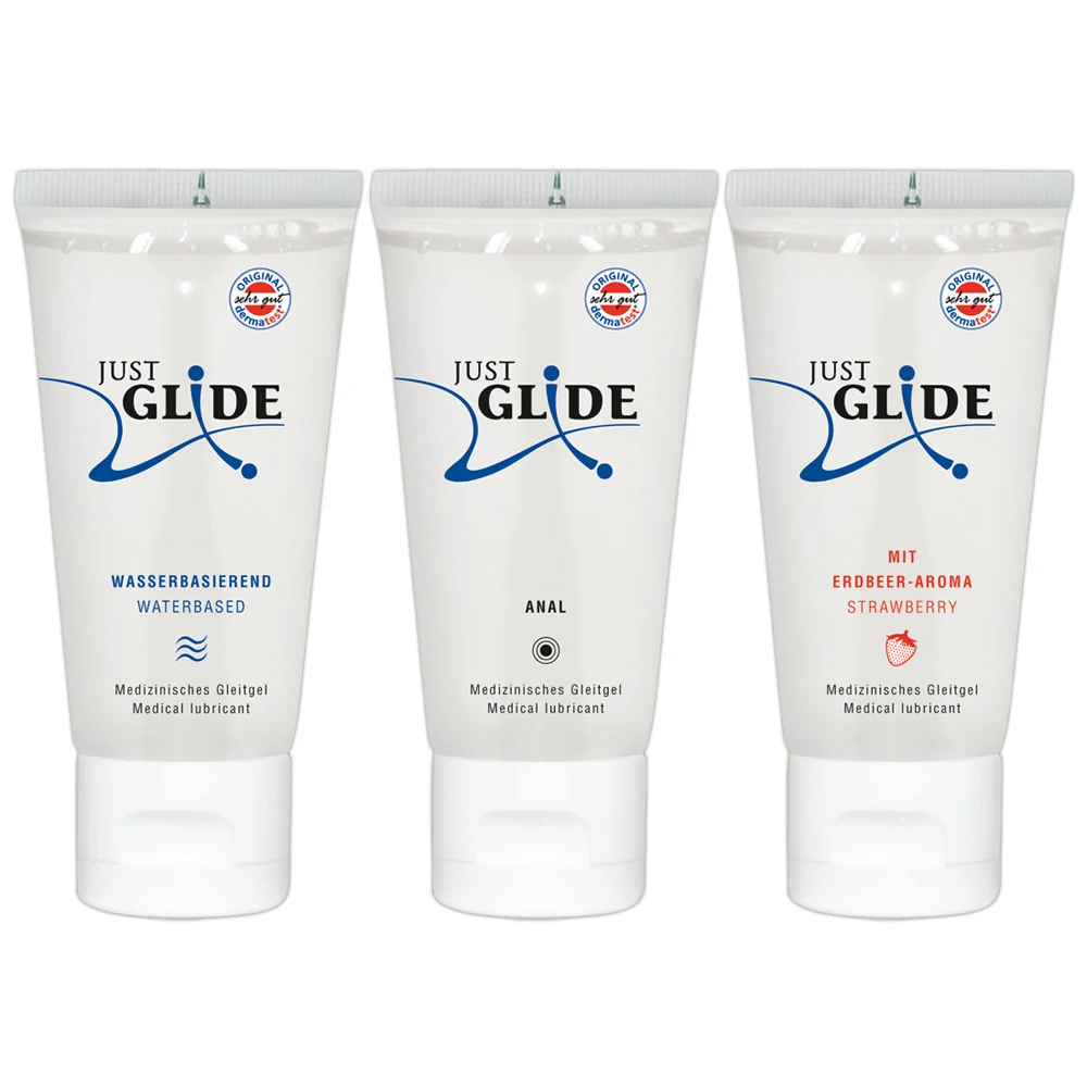 Just Glide Set 3 x 200 ml gleitmittel ohne aroma