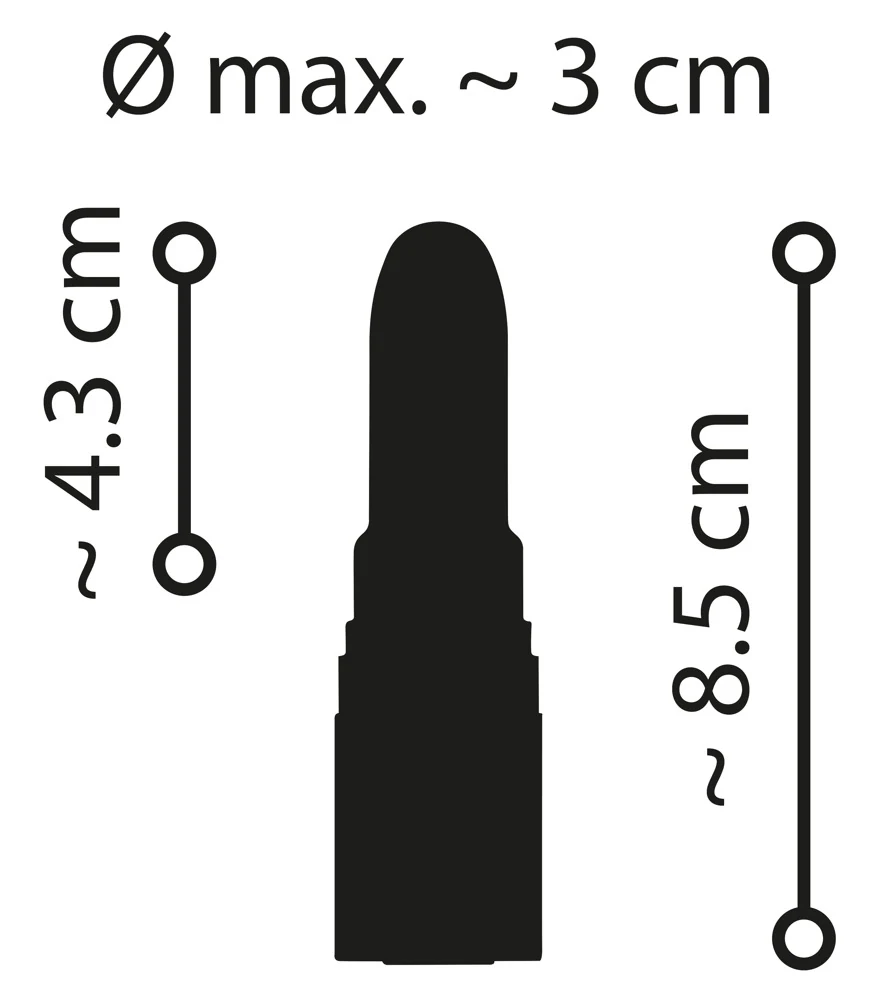 Emerald Love Luxurious Lipstick Vibrator 8,5 cm