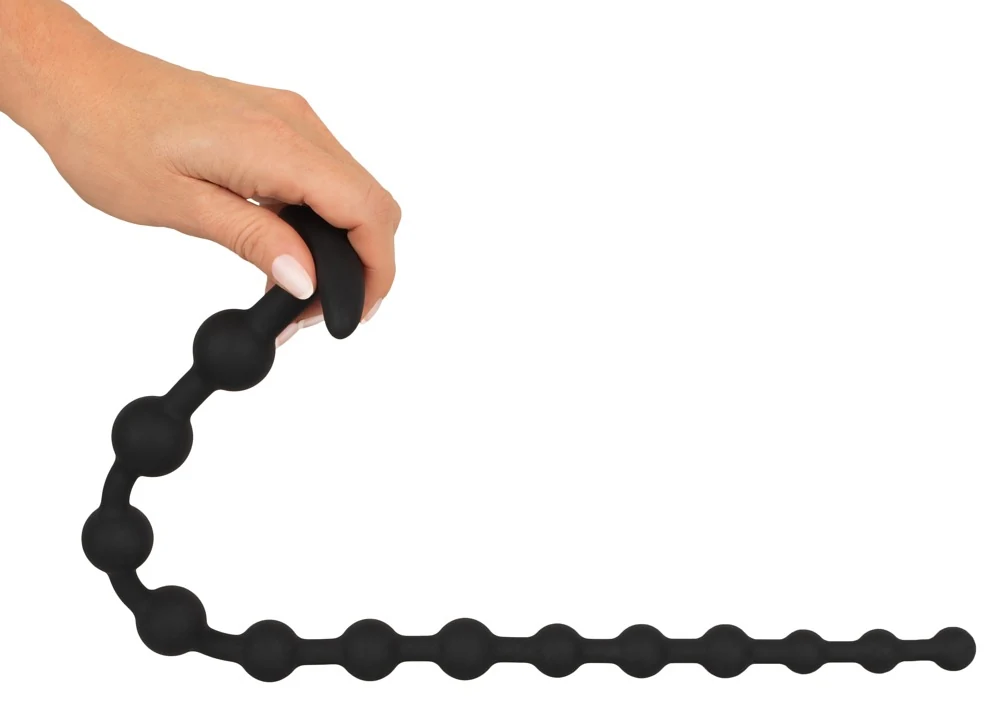 Black Velvets Anal beads 50 cm toy