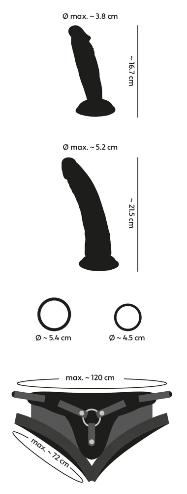 You2Toys Strap-on Kit for Playgirls