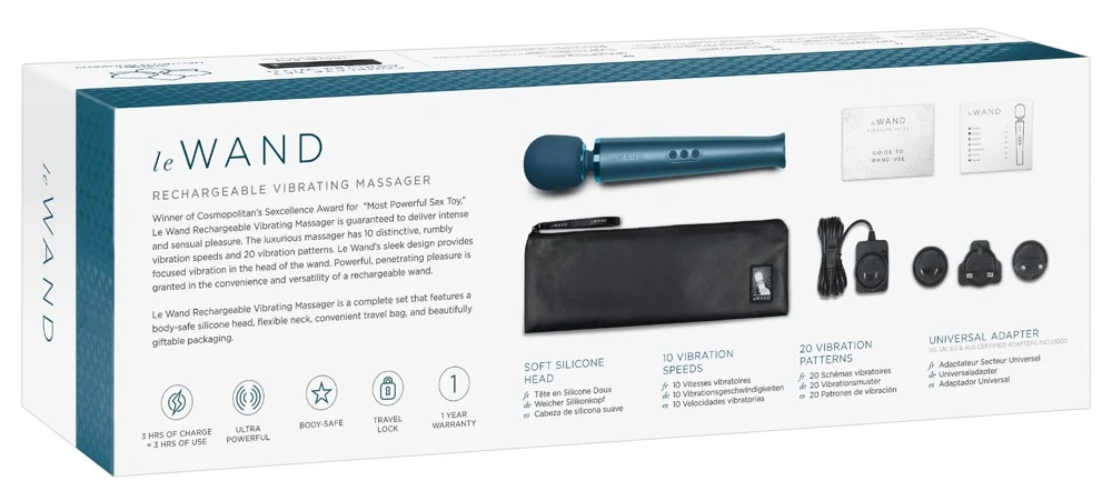 le Wand Rechargeable Vibrating Massager 34 cm vibrator