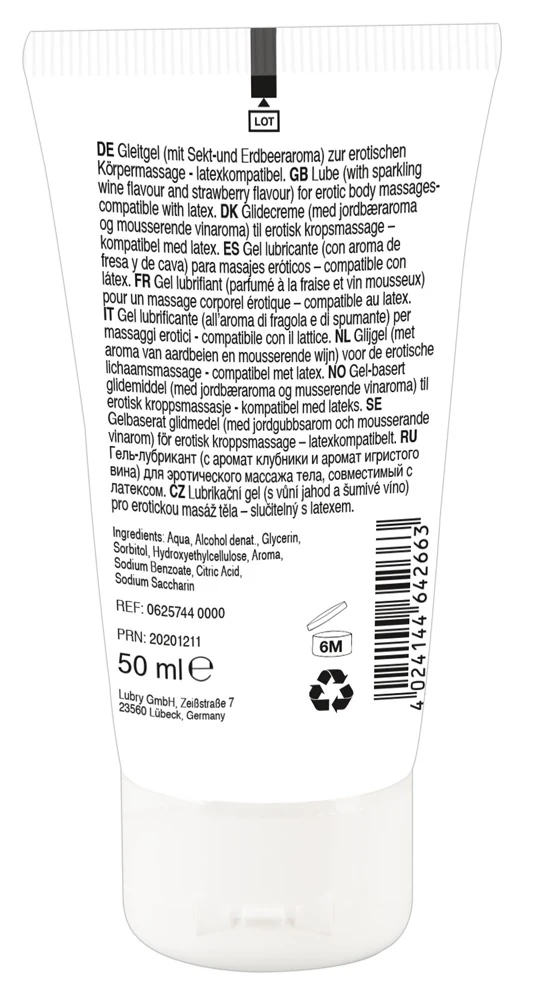 Lick it! Erotic Massage Gel Strawberry