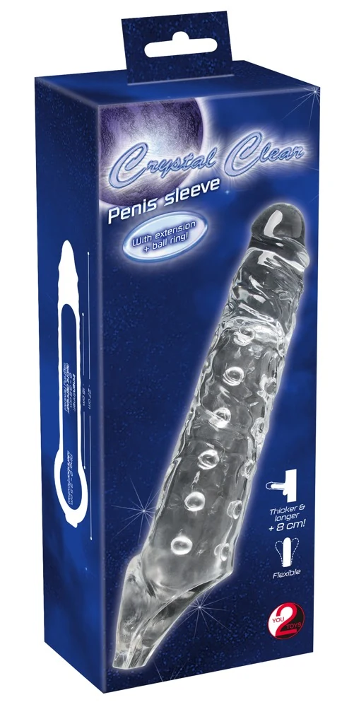 Crystal Penis sleeve penishülle