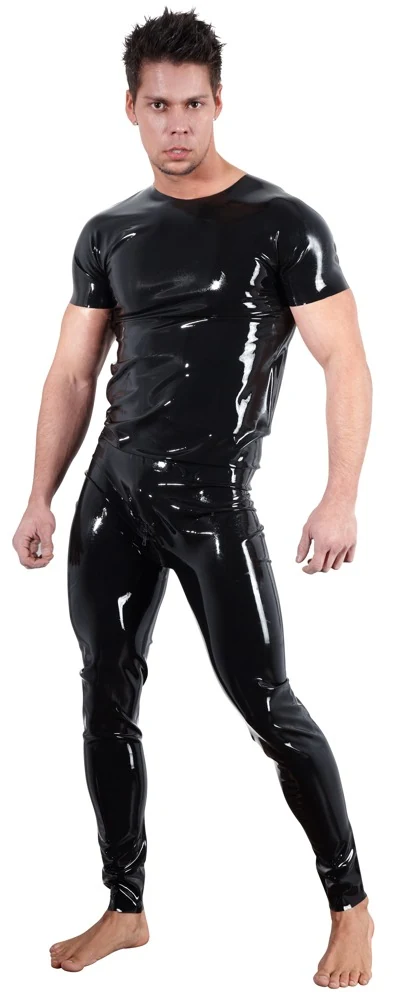 Late X Shirt aus Latex