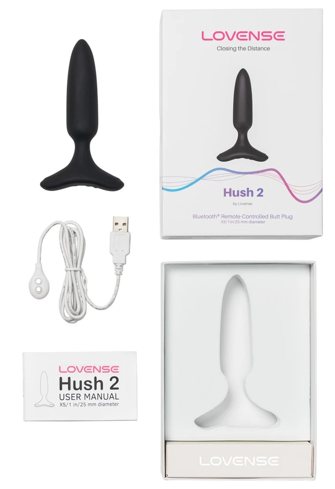 Lovense Hush 2 12 cm anal toy