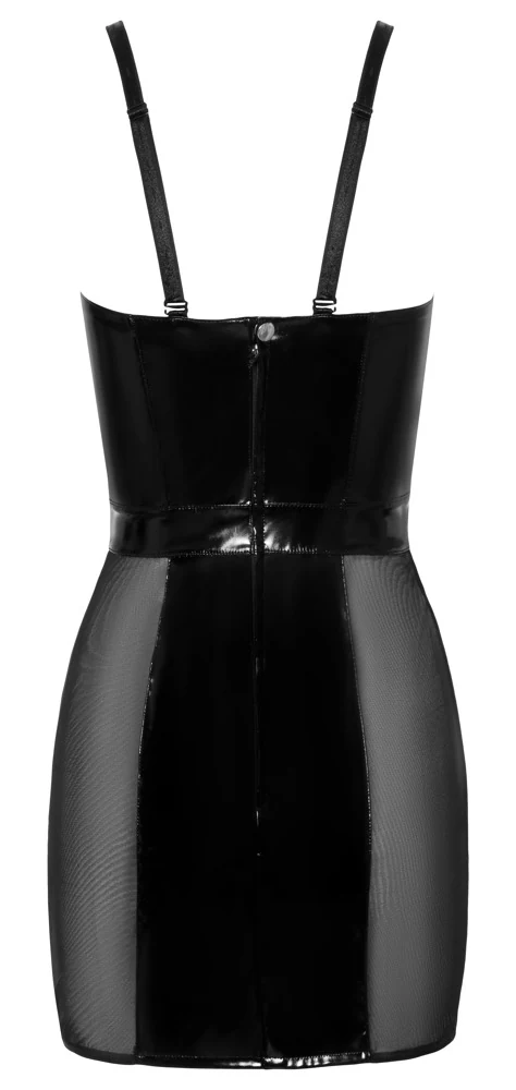 Black Level Kleid aus Lack