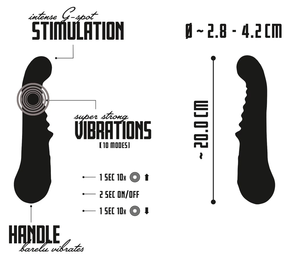 Your new favourite G-Spot Vibrator 20 cm