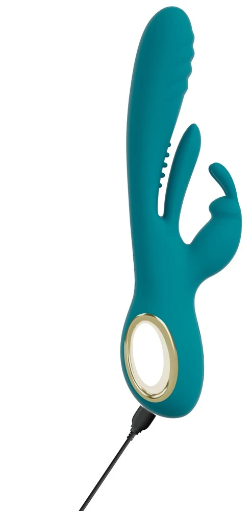 Sweet Smile Rabbit Vibrator with Thrust Function and G-Spot Stimulation 25 cm