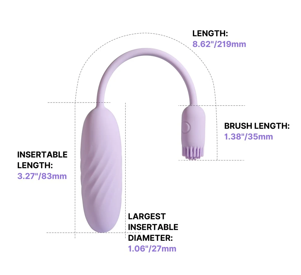 SVAKOM Plume 21,9 cm vibrator