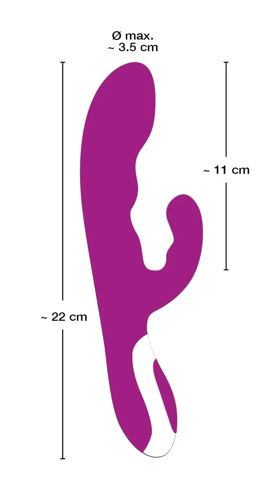 JAVIDA Heating Vibe 22 cm vibrator