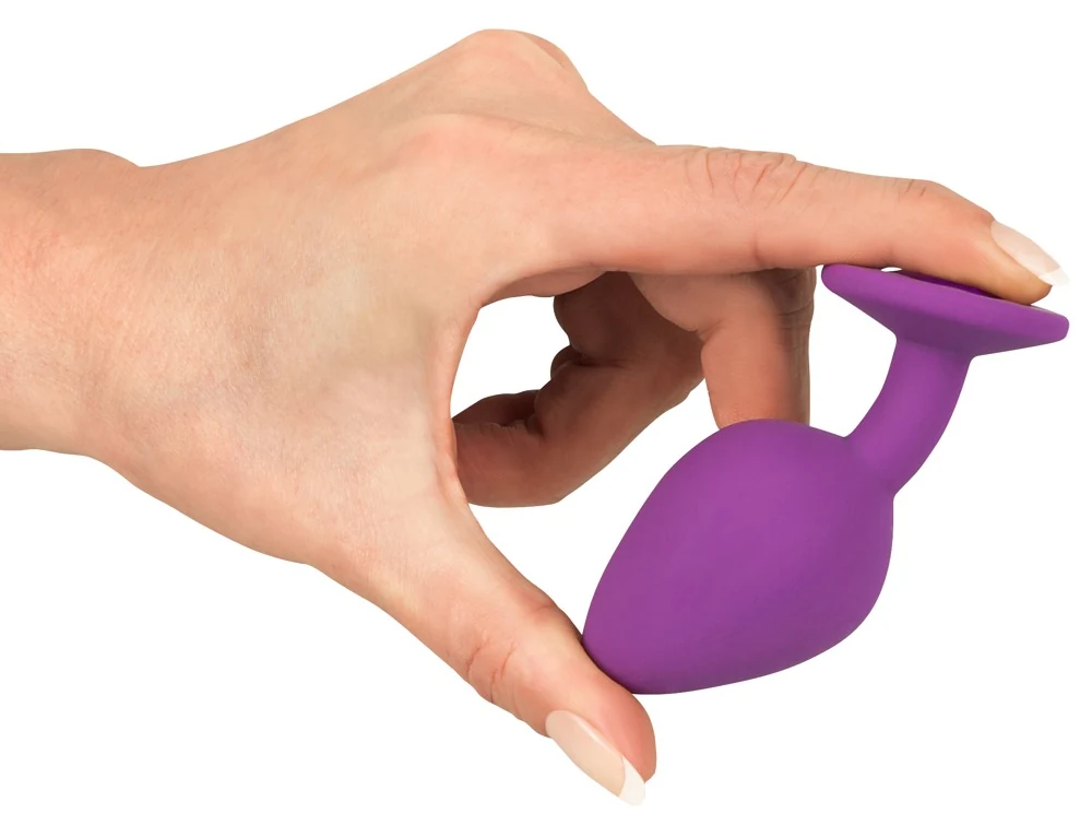 Colorful Joy Jewel Purple Plug Medium 8 cm anal toy