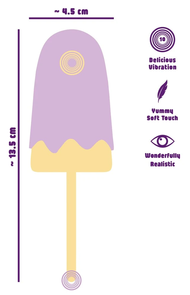 You2Toys Vibrating Popsicle 13,5 cm vibrator