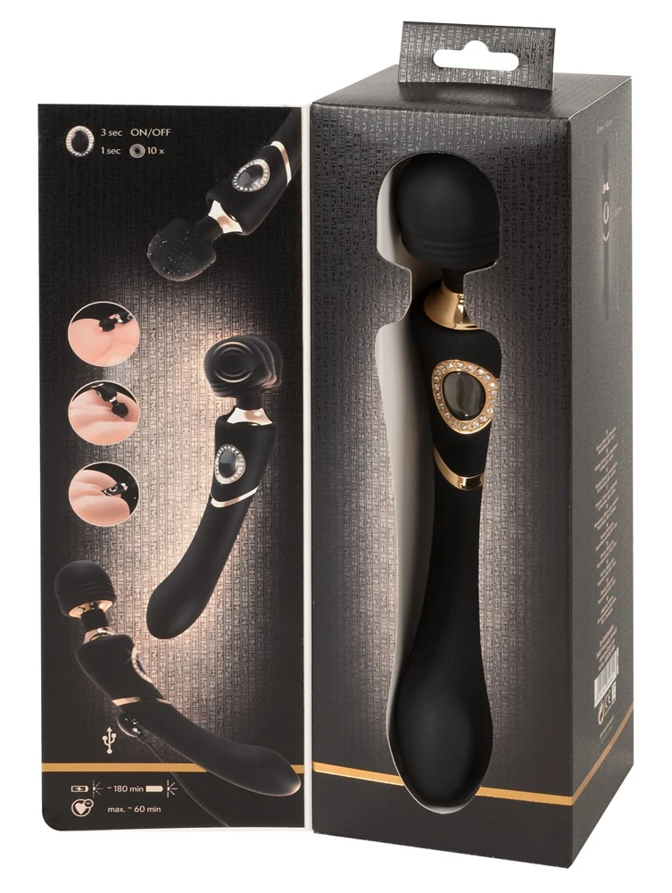 Cleopatra Wand Massager 24,2 cm vibrator