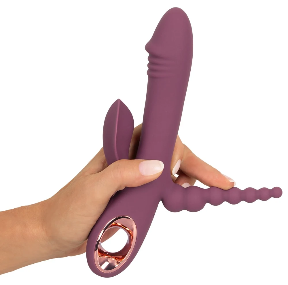 You2Toys Slim Triple Plum 21,4 cm vibrator