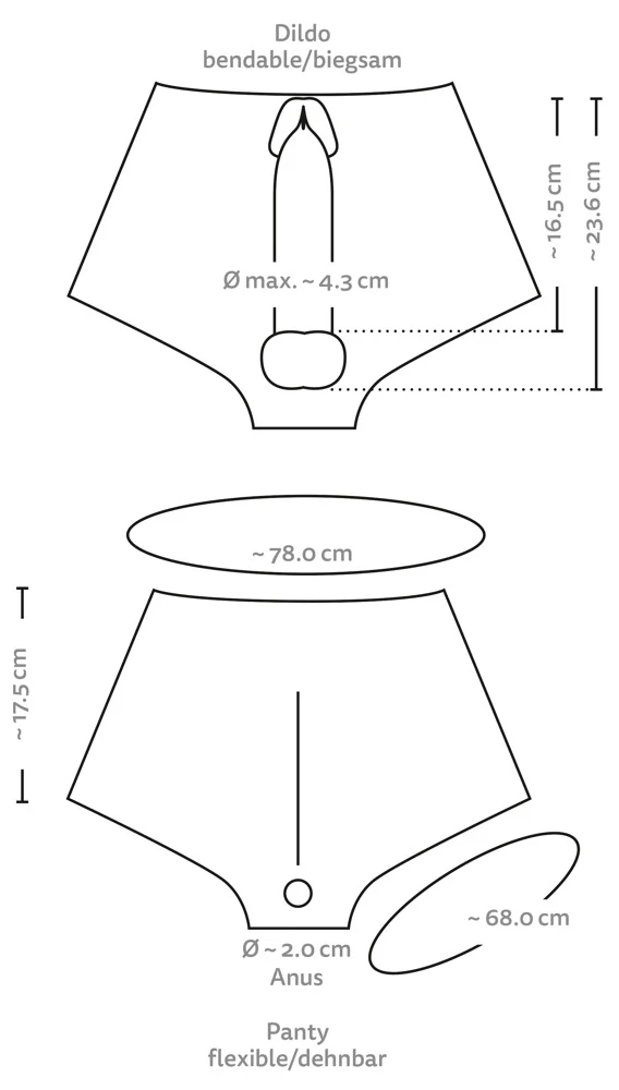 You2Toys Ultra Realistic Penis Pants sonstiges