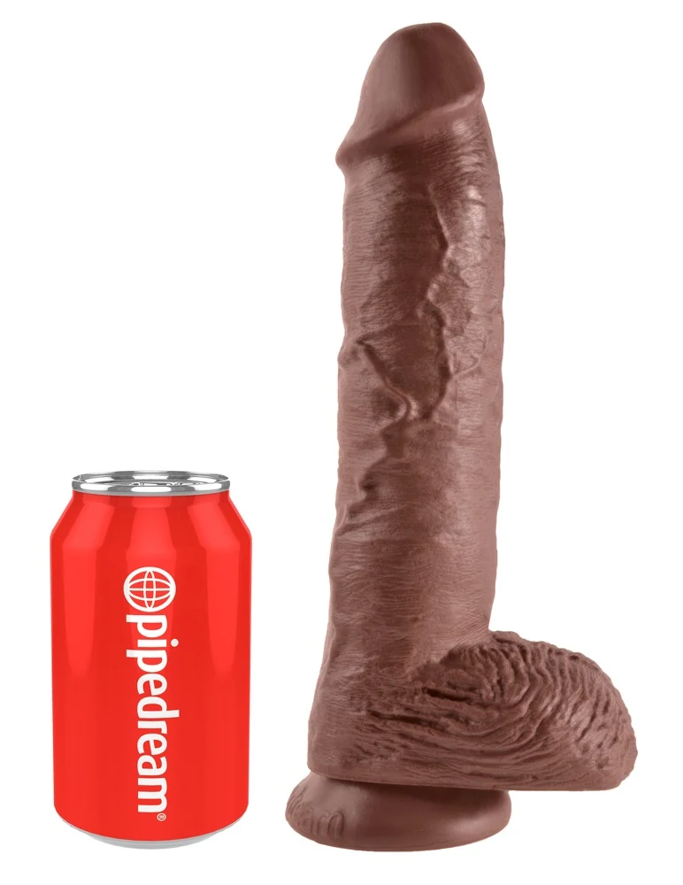 King Cock 10“ with Balls 25,4 cm dildo