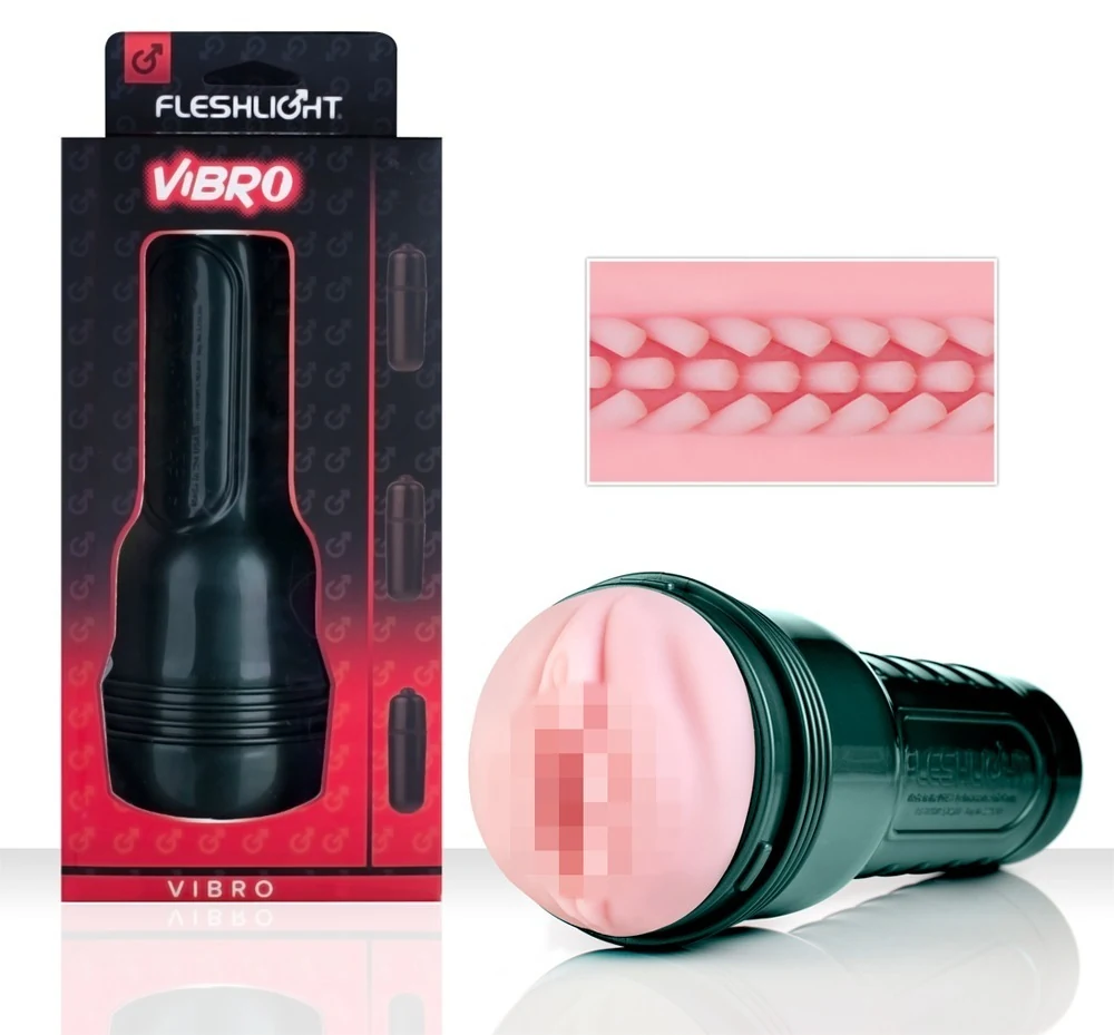 Fleshlight Vibro-Pink Lady Touch masturbator