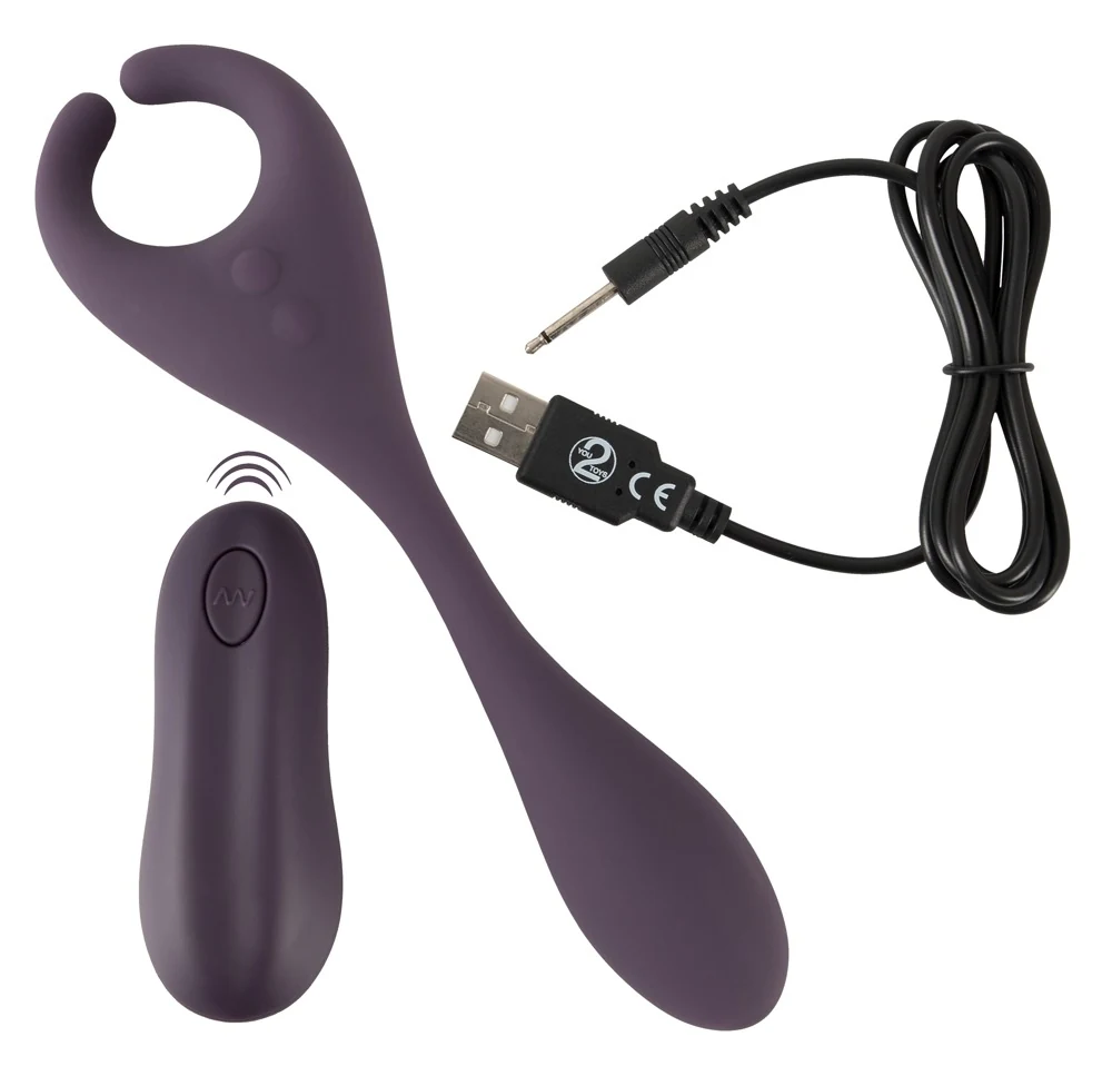 Couples Choice Remote Controlled Vibrator 18,5 cm