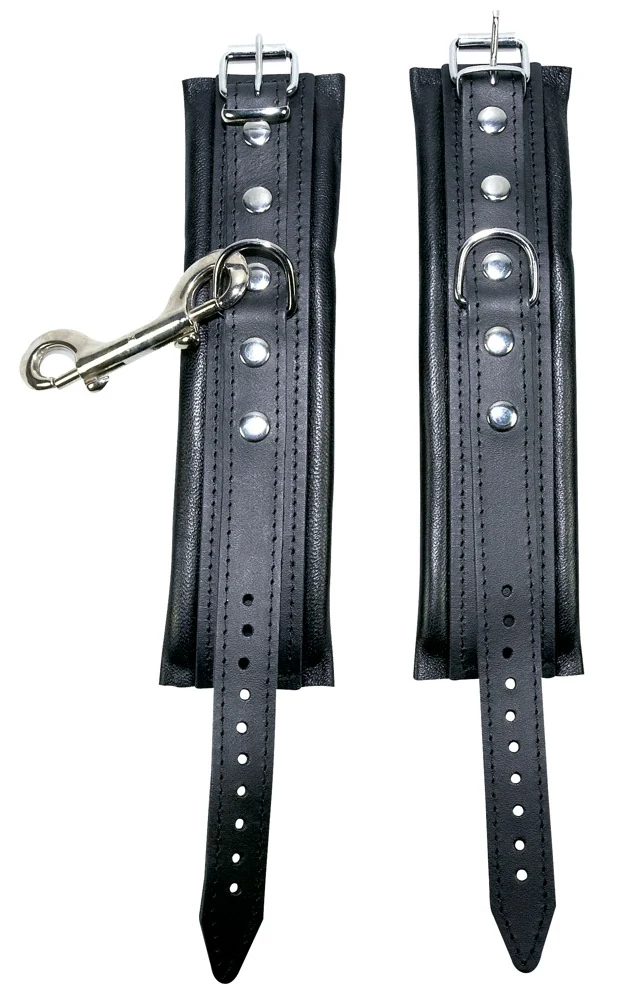 ZADO Handfesseln aus Leder handschellen und -fesseln