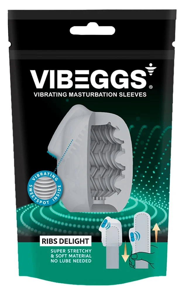 Vibeggs Vibrating Masturbation Sleeve masturbator