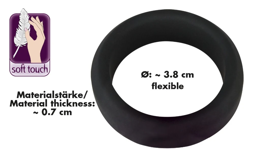 Black Velvets Cock ring penisring
