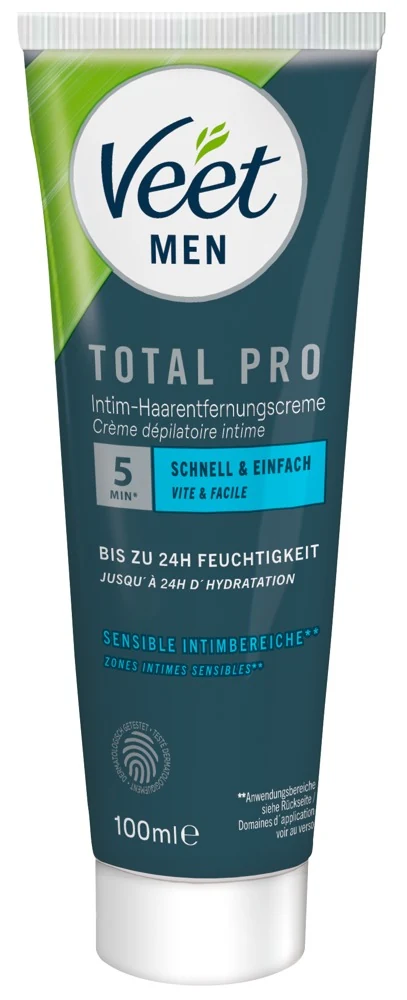 Veet Men TOTAL PRO Intim-Haarentfernungs-Set körperpflege hygiene