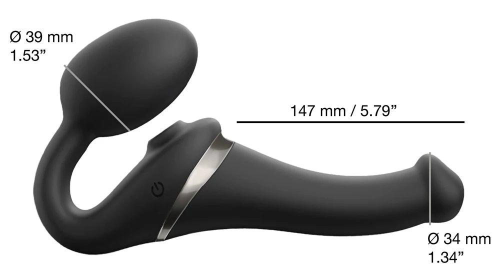 strap-on-me Multi Orgasm Bendable Strap-On