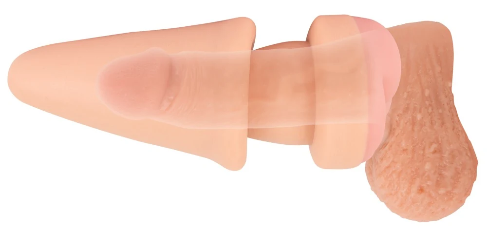 Nature Skin 2in1 Butt Plug Extension 19,5 cm anal toy