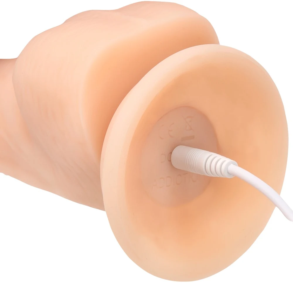 Naked Addiction 8“ Rotating Vibrating Dong 20,3 cm vibrator