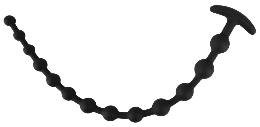 Black Velvets Anal beads 50 cm toy