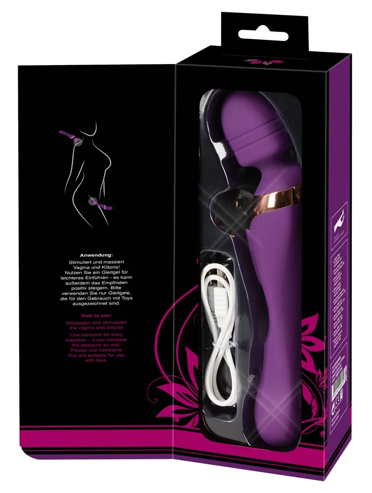 JAVIDA Double Massager 21,8 cm vibrator